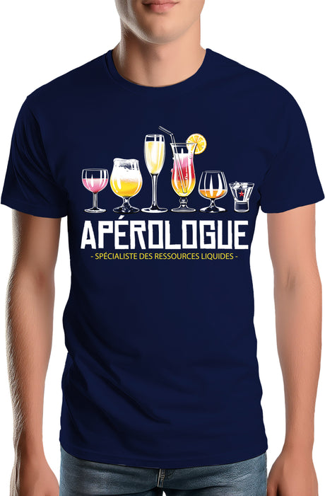 Tee-Shirt Homme Le spécialiste de l'apéro