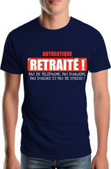 Tee-Shirt Homme La veritée sur les retraités