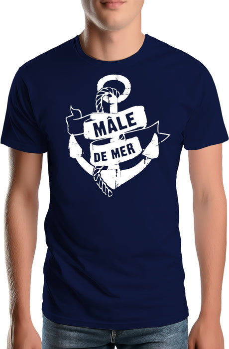 T-Shirt Homme Je suis le mâle de mer