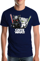 T-Shirt Homme Le coté obscur des chats
