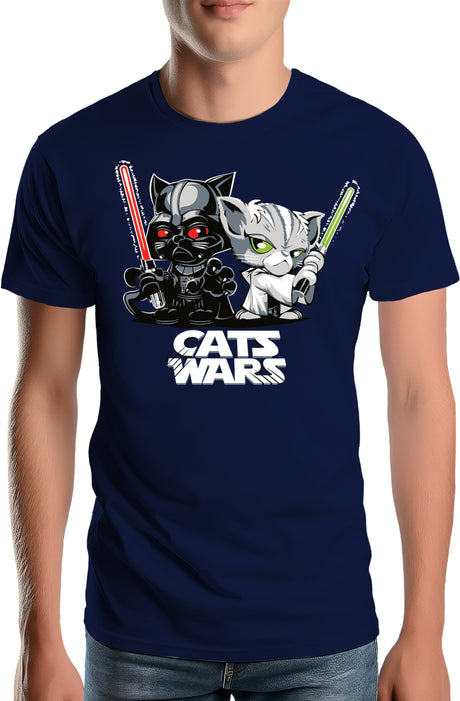 T-Shirt Homme Le coté obscur des chats
