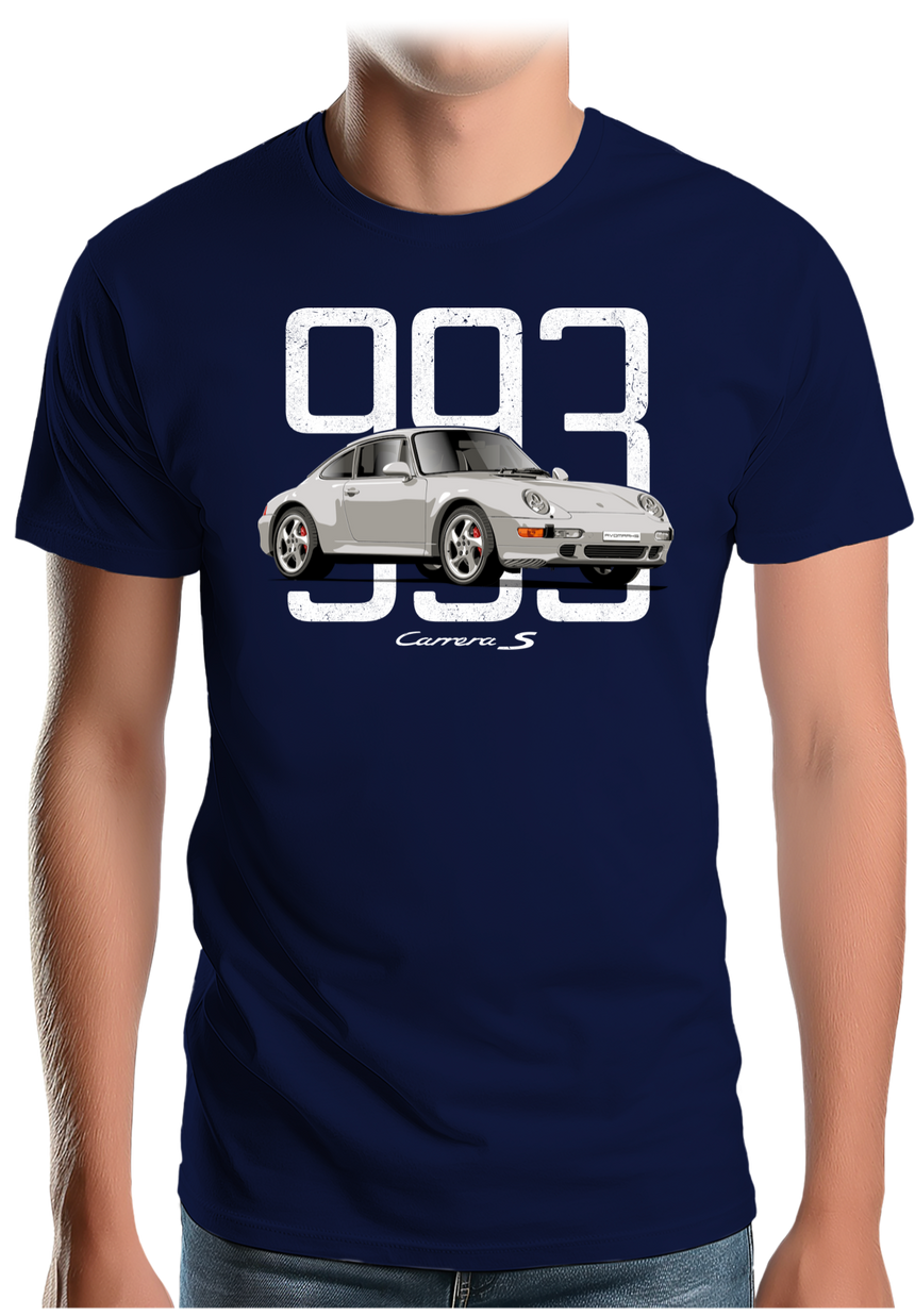 T-Shirt Homme Voiture 993, une histoire d'amour