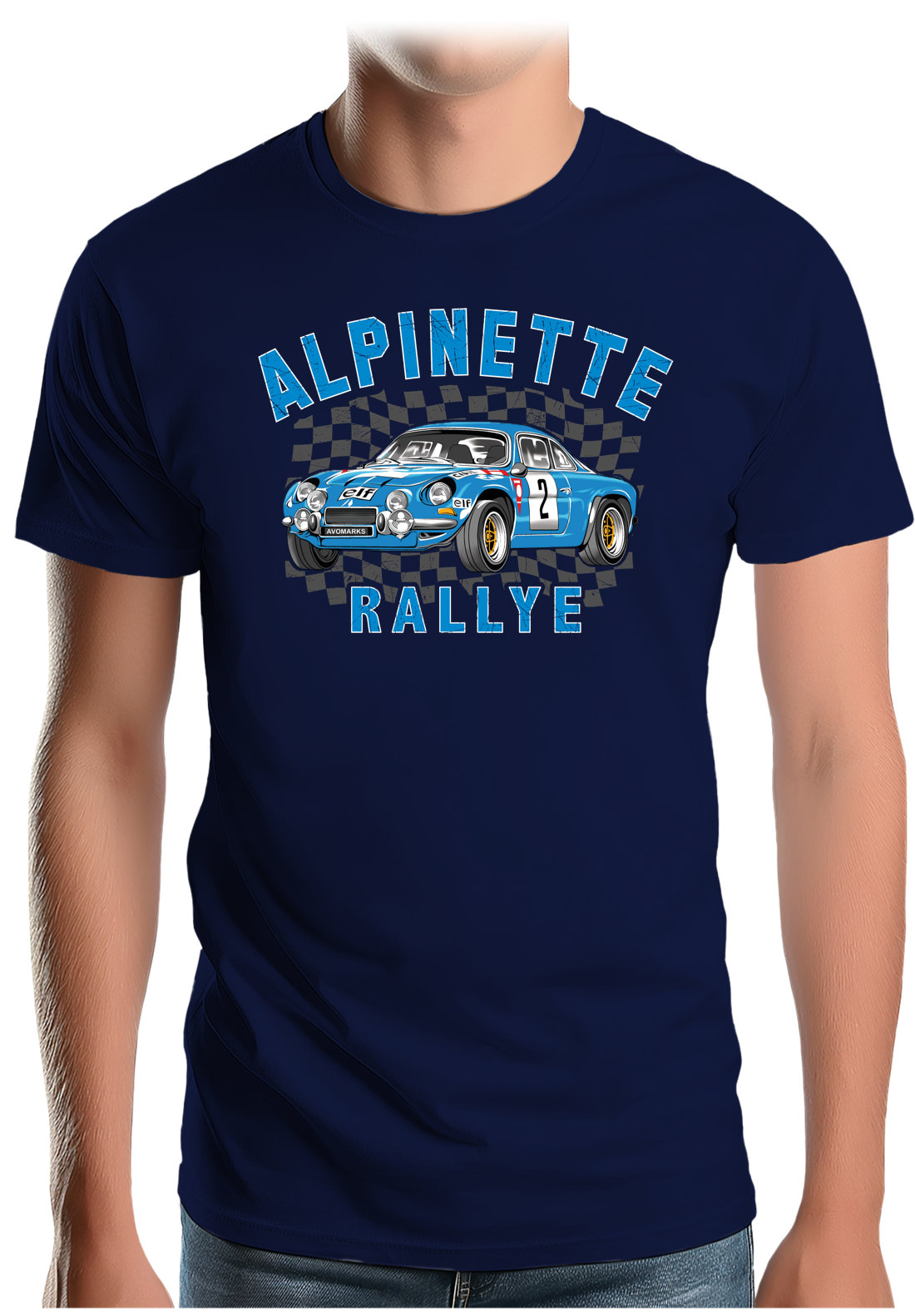 T-Shirt Homme L'alpinette de rallye