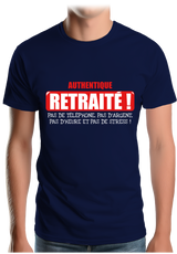 T-Shirt Homme La vérité sur les retraités