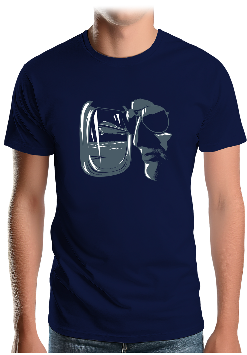 T-Shirt Homme Avion Hublot