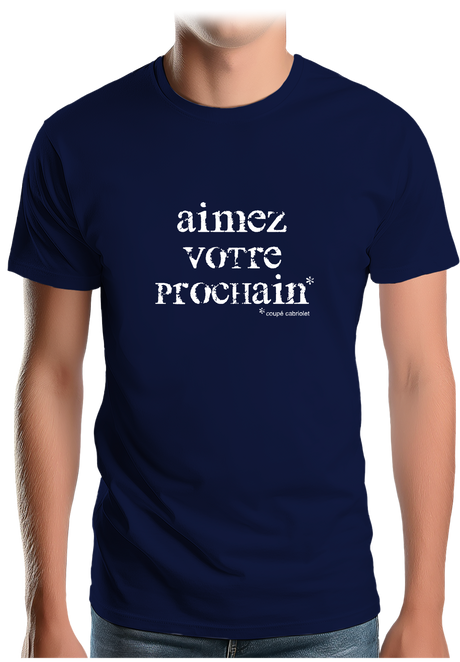 T-Shirt Homme Aimez votre prochaine voiture cabriolet