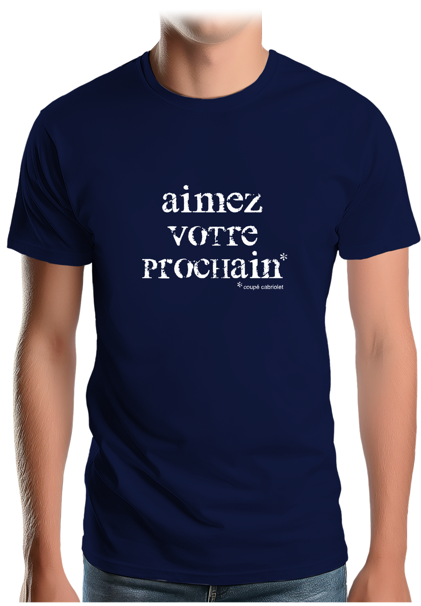 T-Shirt Homme Aimez votre prochaine voiture cabriolet