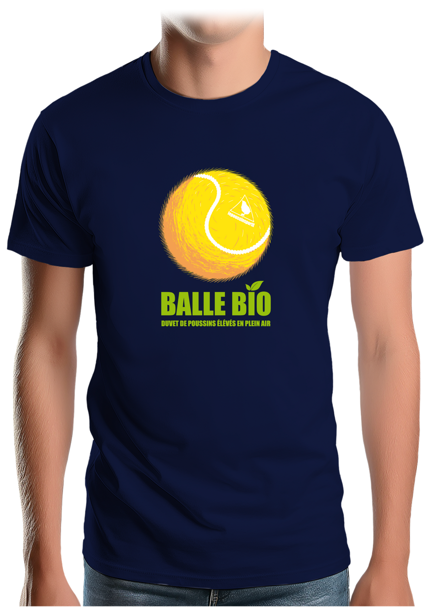 T-Shirt Homme Balle de tennis BIO