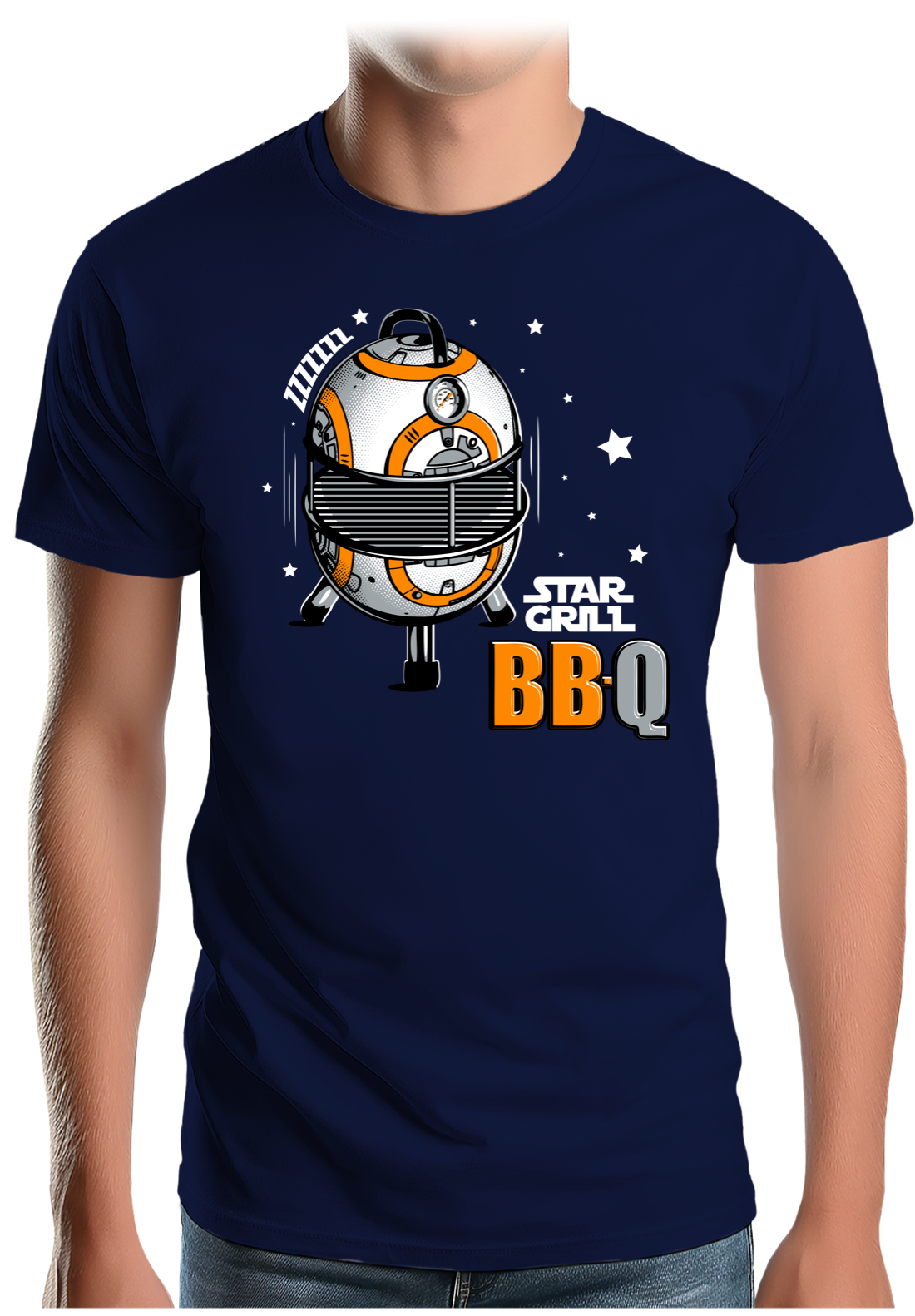T-Shirt Homme BBQ Wars le retour de star grill