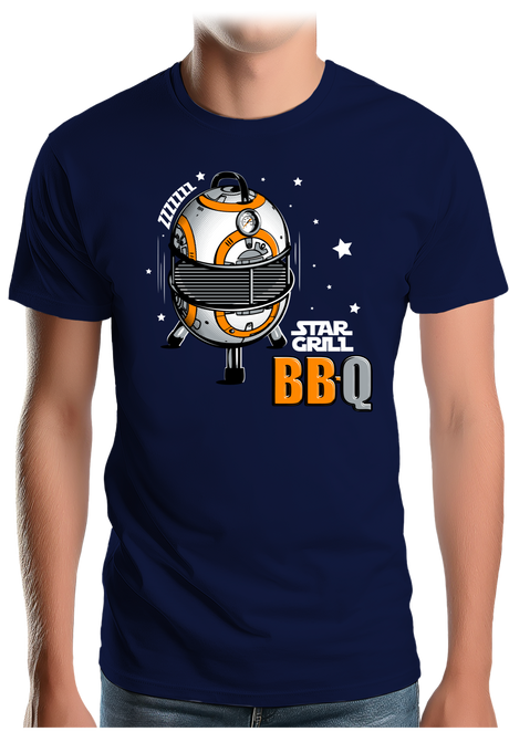 T-Shirt Homme BBQ Wars le retour de star grill