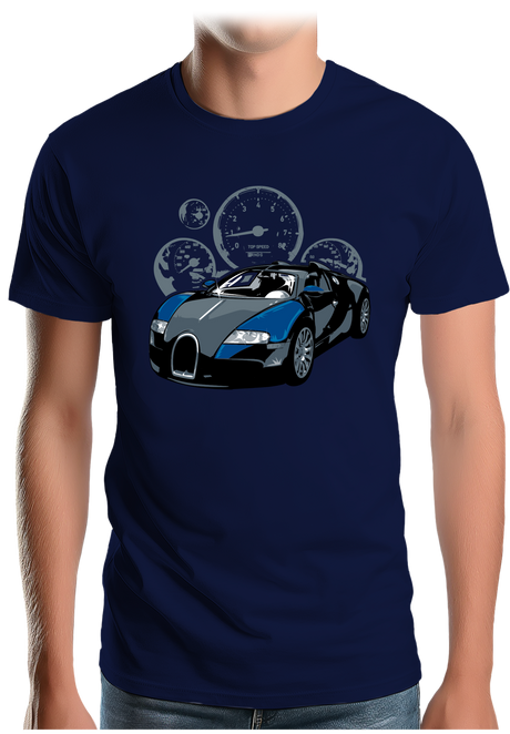 T-Shirt Homme Voiture Top Speed Bug