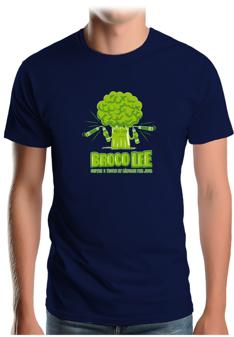 T-Shirt Homme Broco Lee contre 5 fruits et légumes