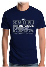T-Shirt Homme Chasseurs de cols adrénaline moto