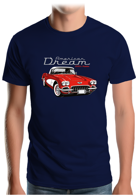 T-Shirt Homme Voiture American Dream Stingray