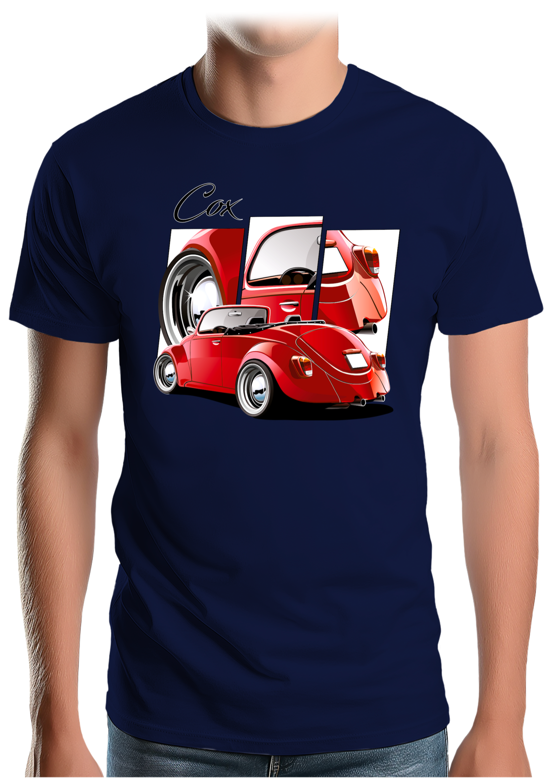 T-Shirt Homme Cox cabriolet
