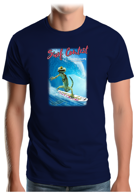 T-Shirt Homme Surf contest en Guadeloupe