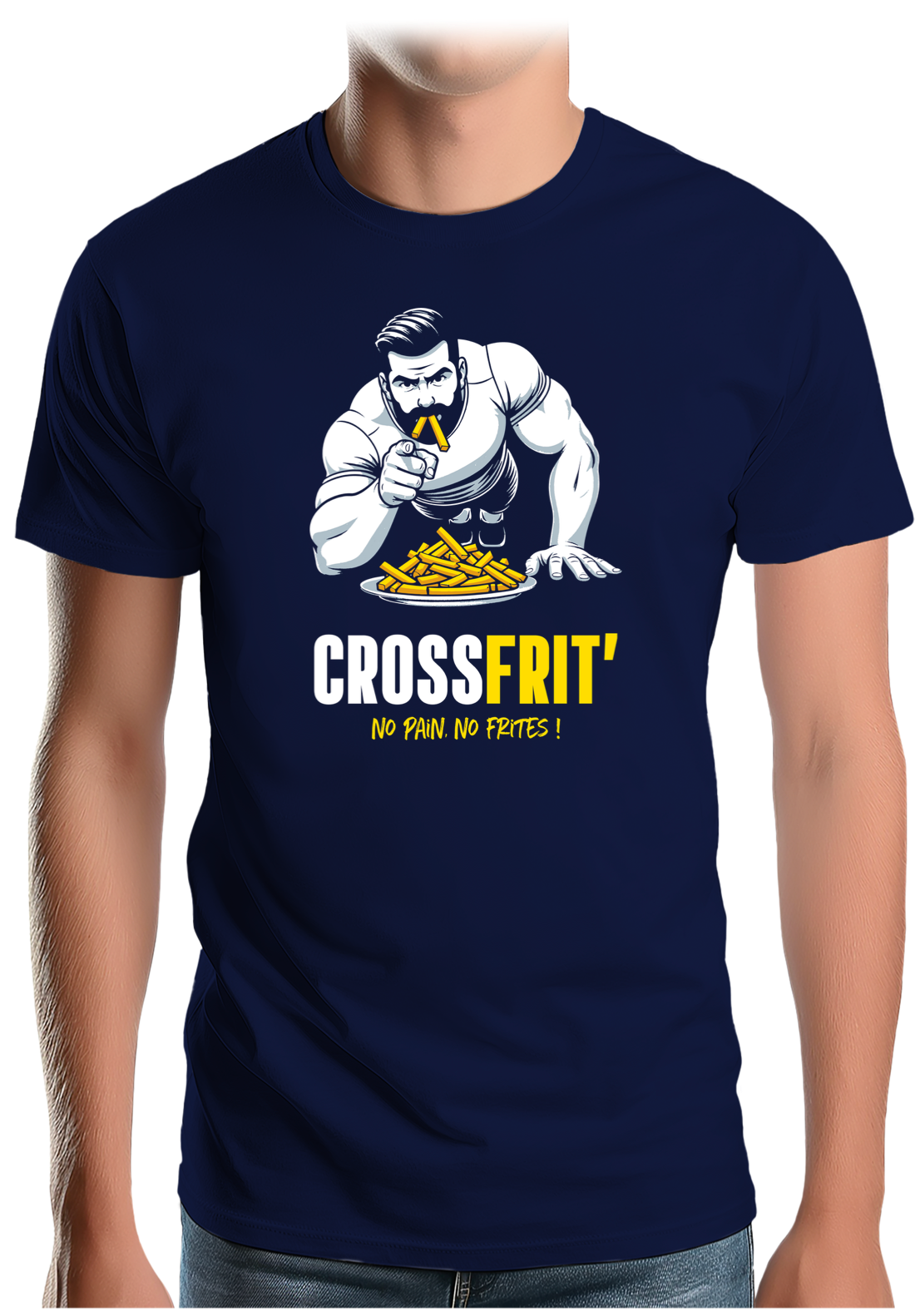 T-Shirt Homme Crossfit version Crossfrit'