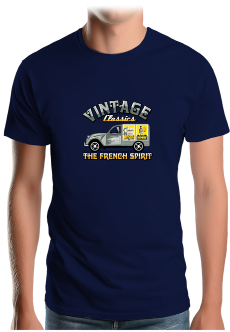 T-Shirt Homme Deuch french spirit d'alcool d'anis
