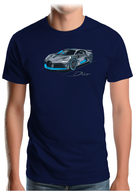 T-Shirt Homme Voiture L'hypercar Française