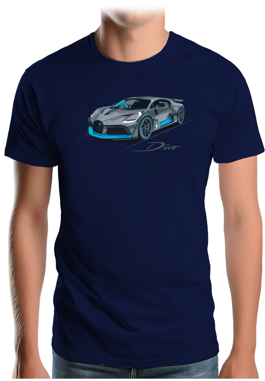 T-Shirt Homme Voiture L'hypercar Française