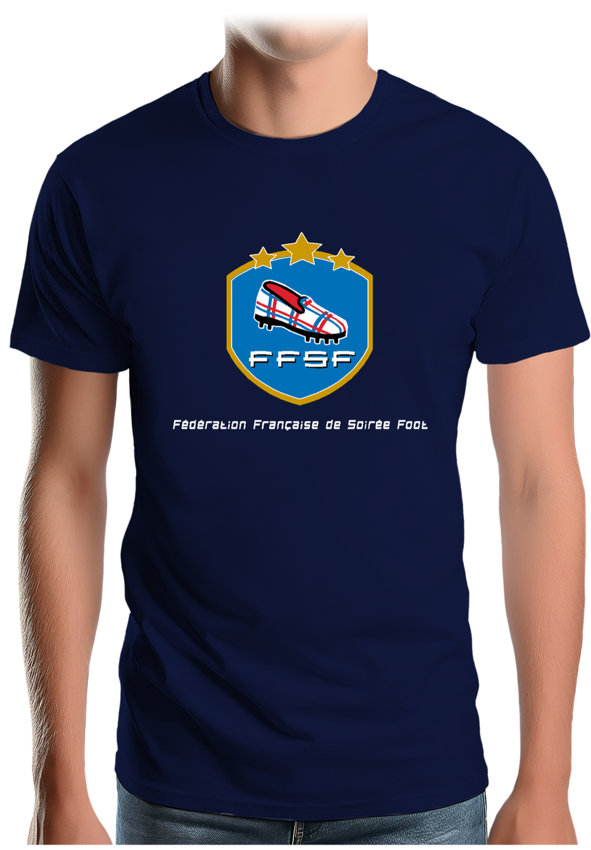 T-Shirt Homme Fédération Française de soirée foot