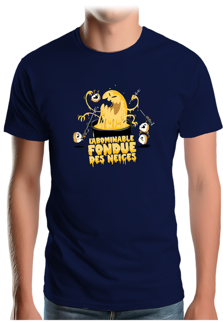 T-Shirt Homme L'abominable fondue des neiges