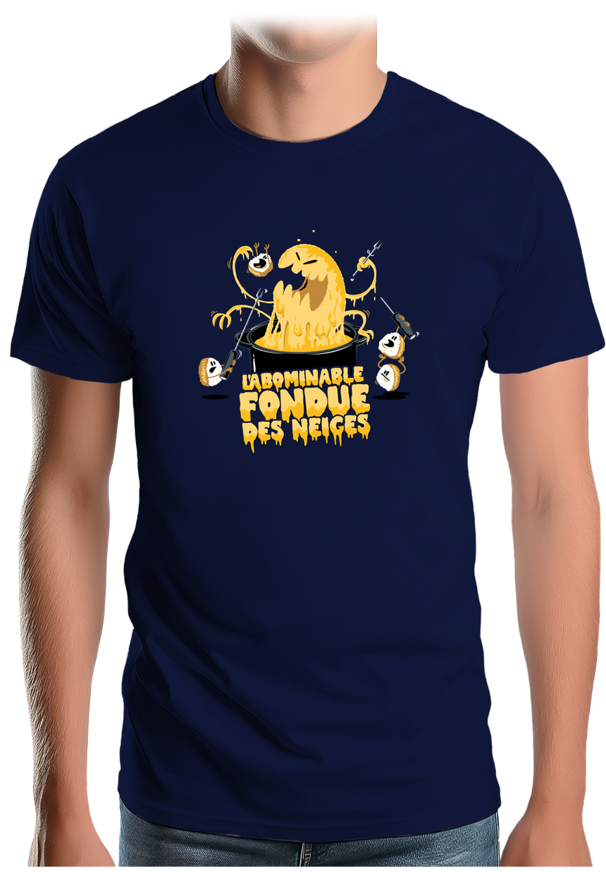 T-Shirt Homme L'abominable fondue des neiges