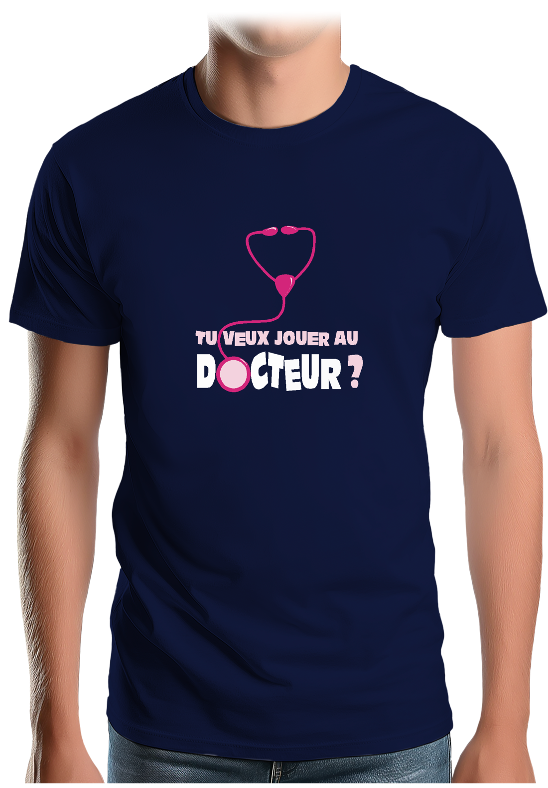 T-Shirt Homme Tu Veux Jouer Au Docteur ?