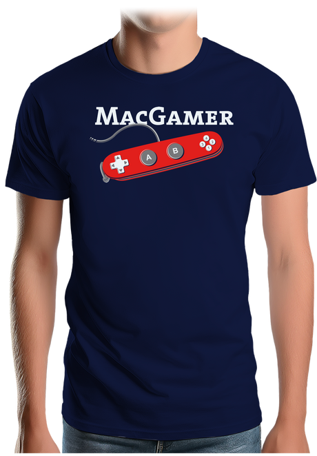 T-Shirt Homme La manette MacGamer