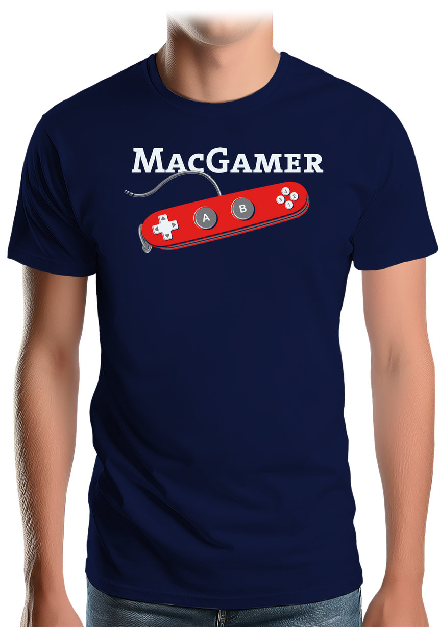 T-Shirt Homme La manette MacGamer