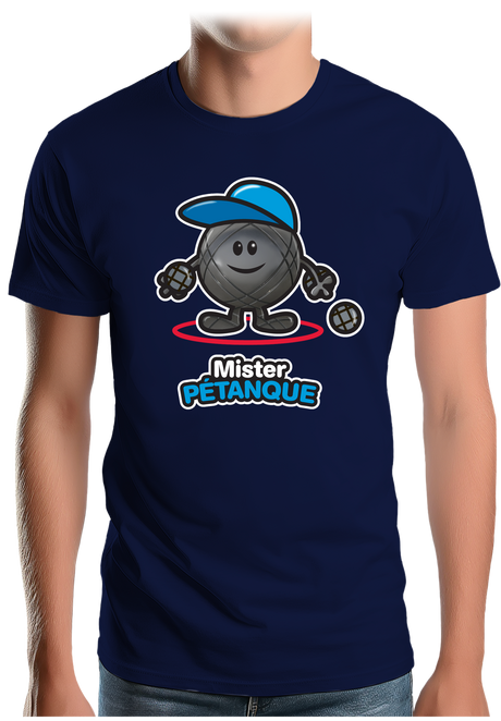 T-Shirt Homme Mister pétanque