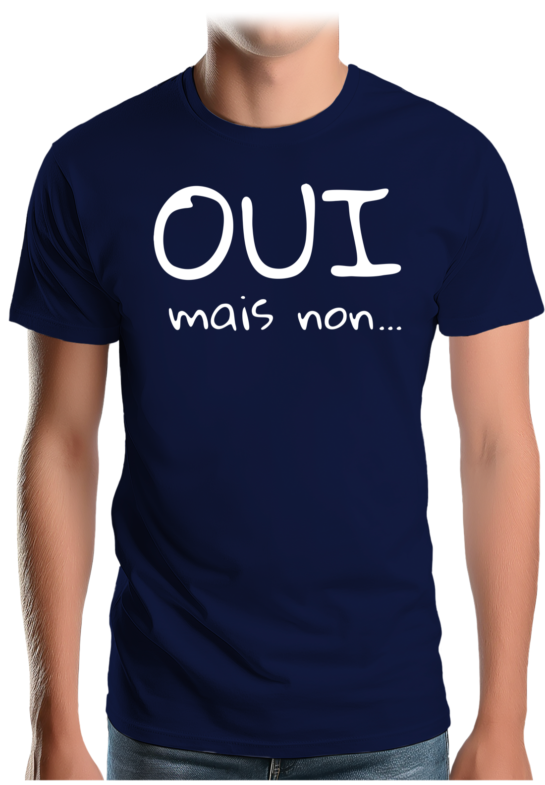 T-Shirt Homme Oui mais non...