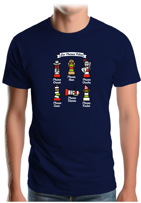 T-Shirt Homme Les 06 phares felus