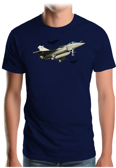 T-Shirt Homme L'avion de chasse français