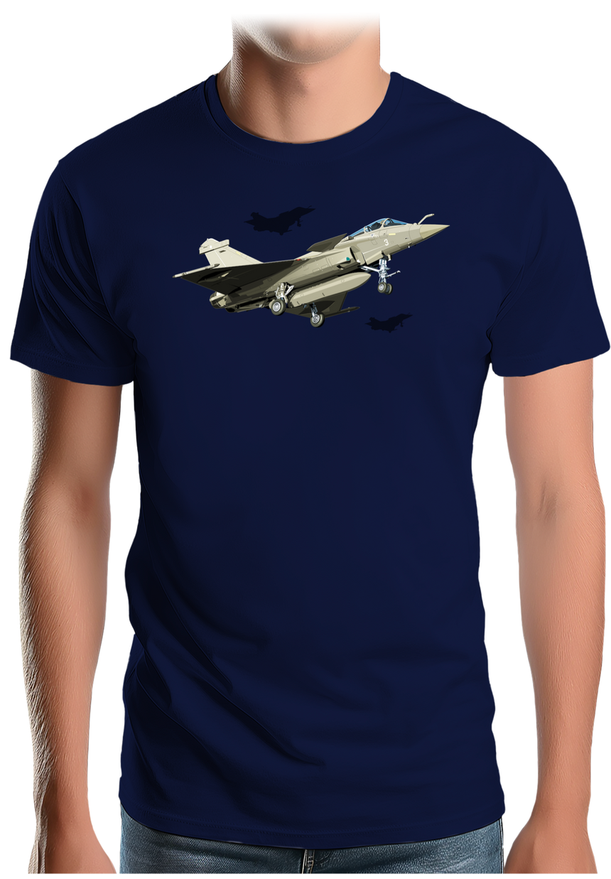 T-Shirt Homme L'avion de chasse français