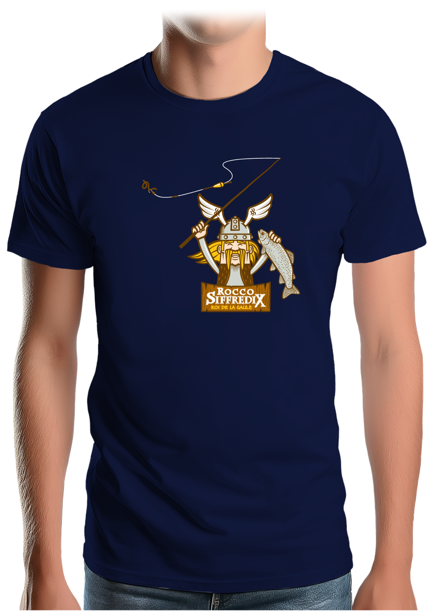 T-Shirt Homme Pêcheur roi de la gaule
