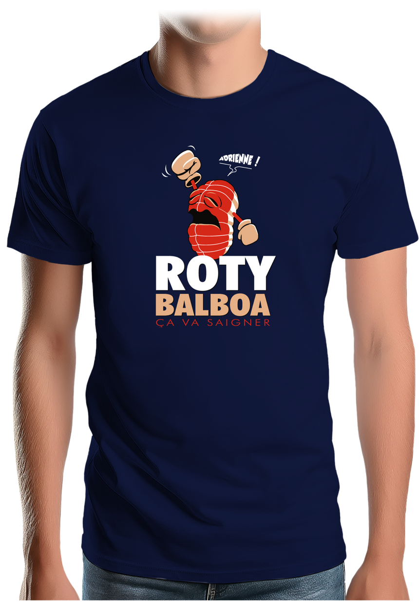 T-Shirt Homme Boxeur Roty Balboa