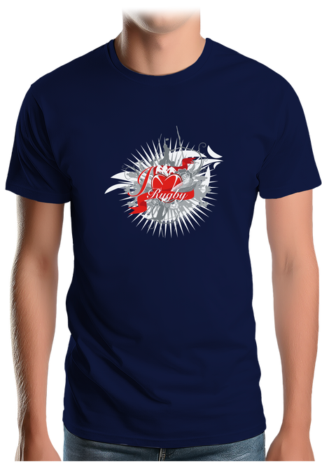 T-Shirt Homme Rugby Love