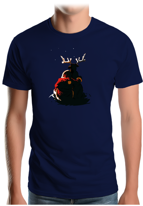 T-Shirt Homme Renne De Noël