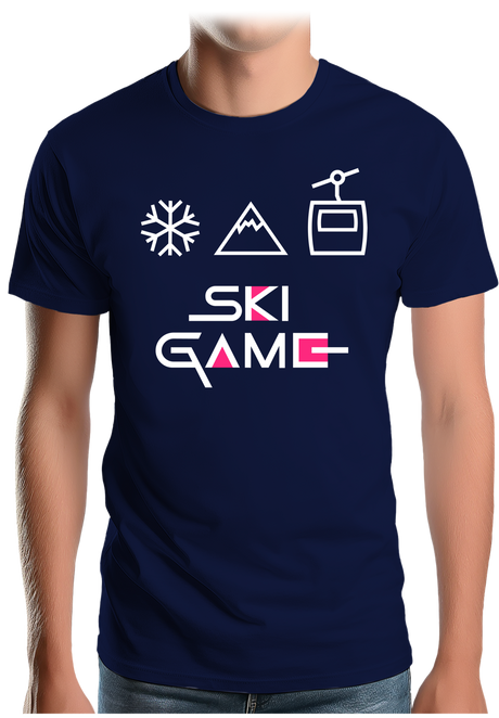 T-Shirt Homme Ski game