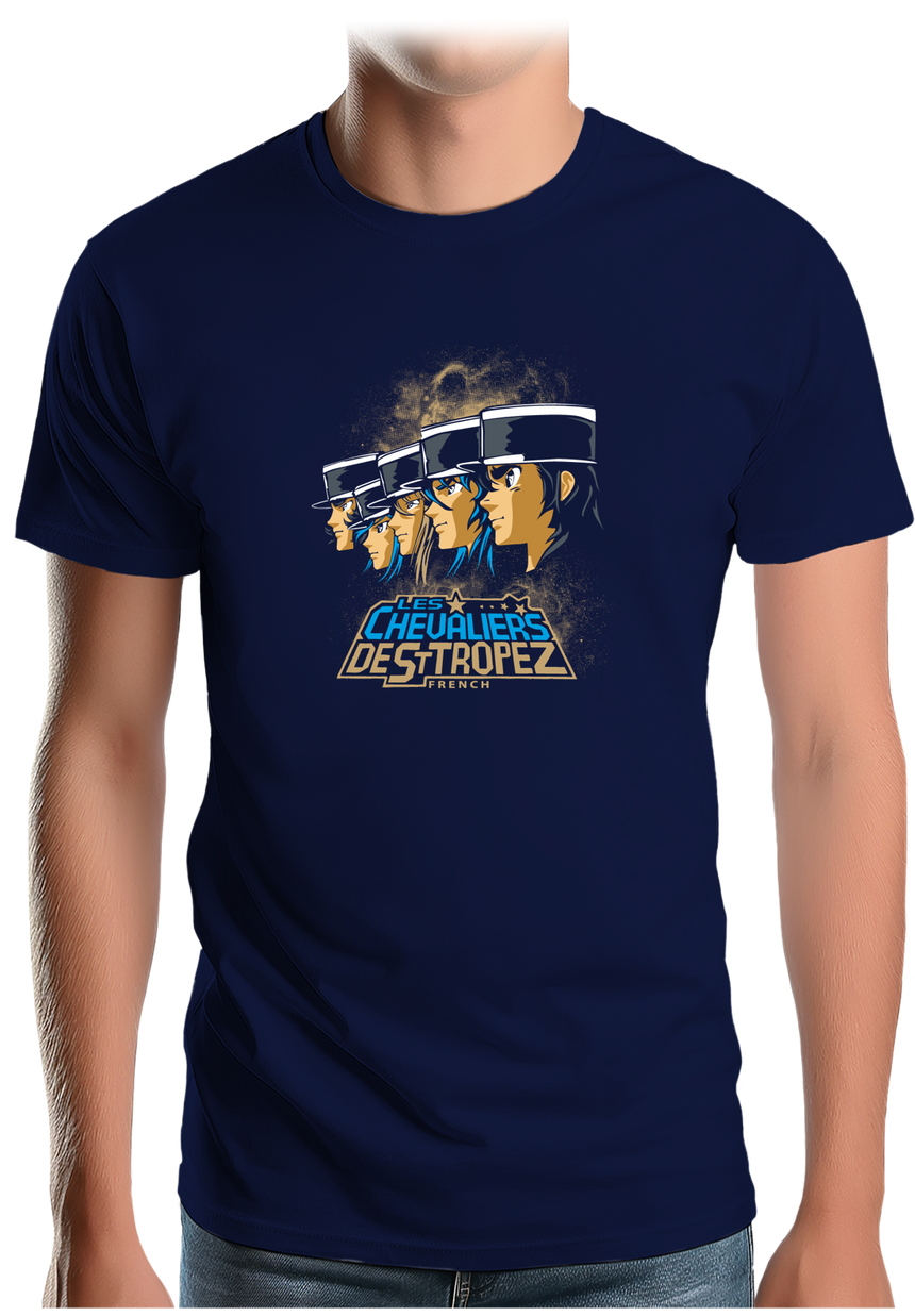 T-Shirt Homme Les chevaliers de St Trop