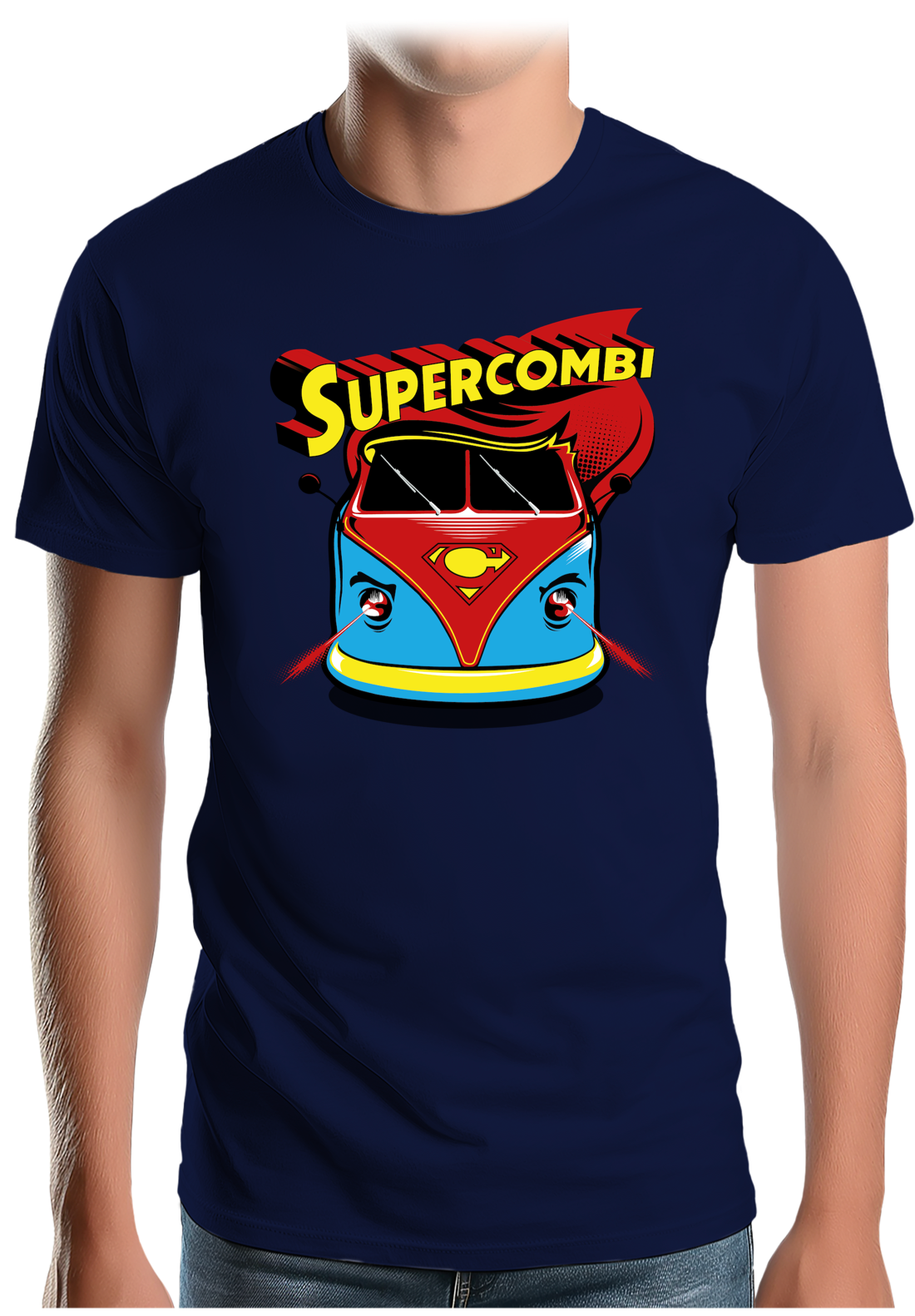 T-Shirt Homme Le combi des Super héros