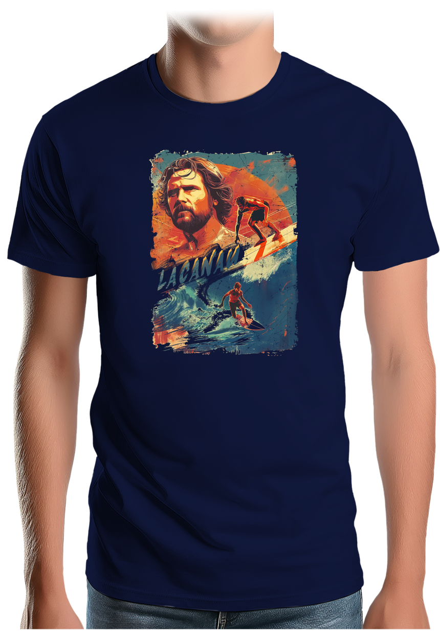 T-Shirt Homme Surfeur océan