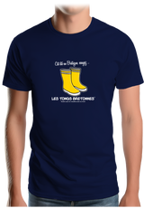 T-Shirt Homme Les Tongs Bretonnes