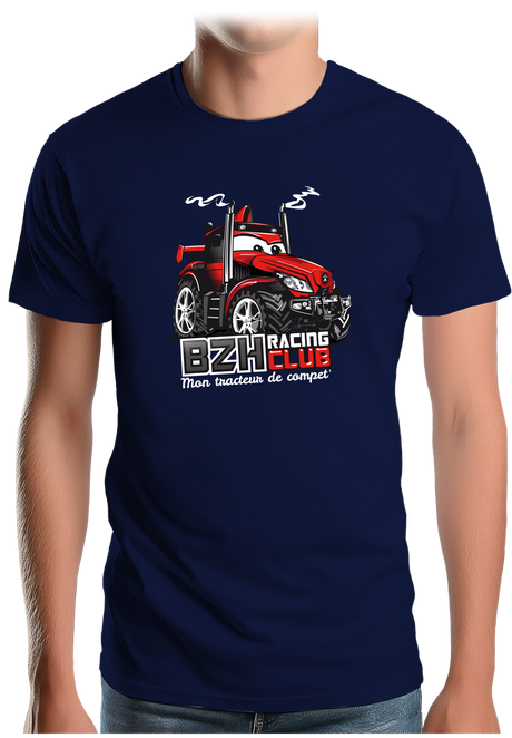T-Shirt Homme Tracteur breton de compétition