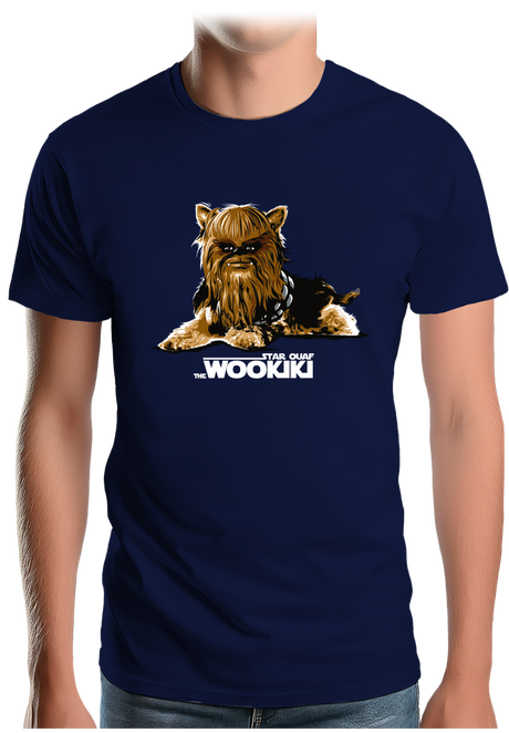 T-Shirt Homme Star ouaf, the Wookiki le chien