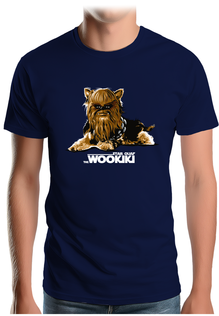 T-Shirt Homme Star ouaf, the Wookiki le chien