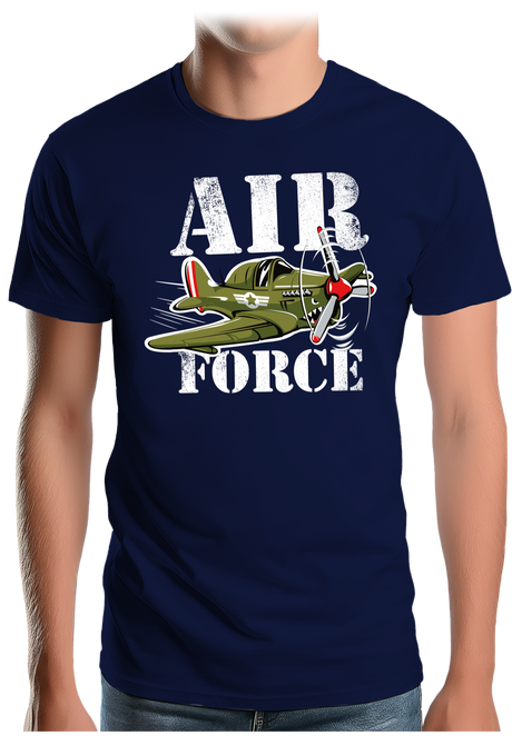 T-Shirt Homme Avion militaire air force