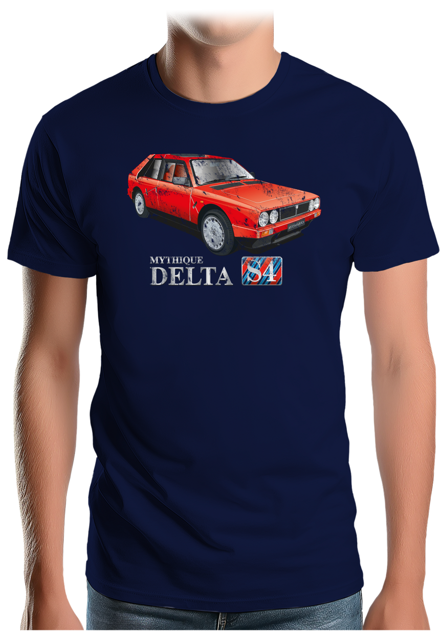 T-Shirt Homme Voiture Mythique Delta S4