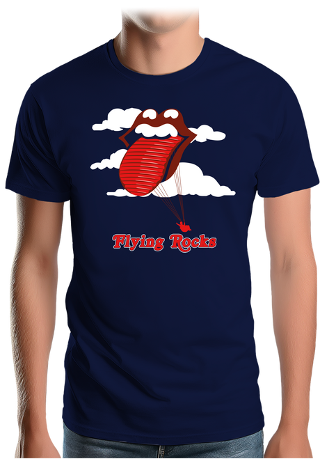 T-Shirt Homme Le parapente rock and roll